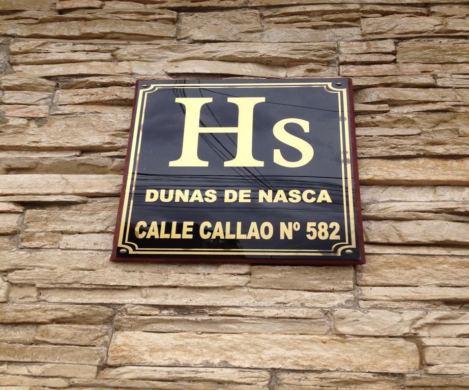 Hospedaje Dunas De Nasca Наска Екстериор снимка